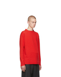 Loewe Red Anagram Sweater