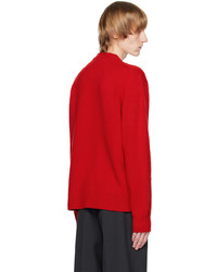 Givenchy Red Crewneck Sweater