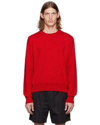 The Row Red Panetti Sweater