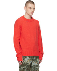 ALTU Red Pierced Sweater