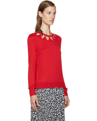 Altuzarra Red Wool Woodward Sweater