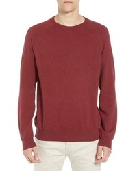 French Connection Regular Fit Stretch Cotton Crewneck Sweater