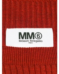 MM6 MAISON MARGIELA Ribbed Cut Out Jumper