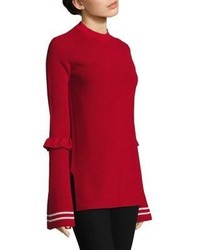 Mother of Pearl Rubi Bell Sleeve Sweater