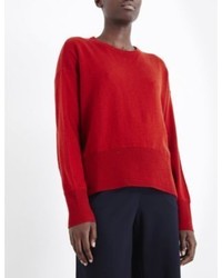 Allude Waffle Knit Wool And Cashmere Blend Jumper