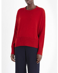 Allude Waffle Knit Wool And Cashmere Blend Jumper