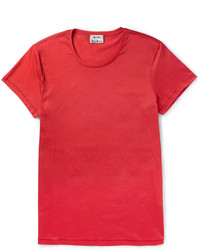 Red Crew-neck T-shirt