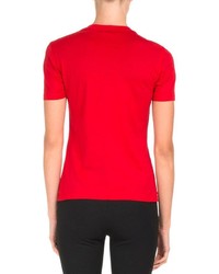 Givenchy Bambi Crewneck T Shirt Red