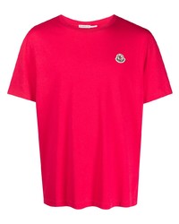 Moncler Faded Flocked Graphic Dgrad Effect T Shirt