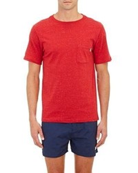 Saturdays Surf NYC Flecked T Shirt Red