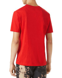 Gucci Ghost T Shirt Red