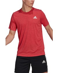 adidas Logo T Shirt In Scarlet Melwhite At Nordstrom