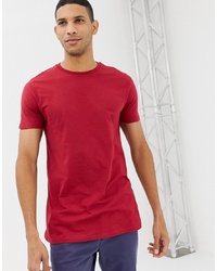 ASOS DESIGN Longline T Shirt With Crew Neck