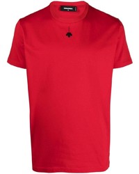 DSQUARED2 Maple Leaf Motif T Shirt