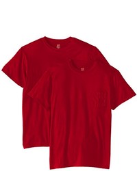 Hanes Nano Premium Cotton Pocket T Shirt