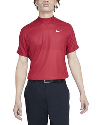 Nike Golf Nike Dri Fit Tiger Woods Mock Neck Golf T Shirt