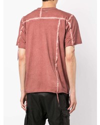 Isaac Sellam Experience Panelled Distressed T Shirt