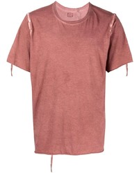 Isaac Sellam Experience Panelled Distressed T Shirt