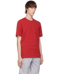 Doppiaa Red Aaktion Pocket T Shirt