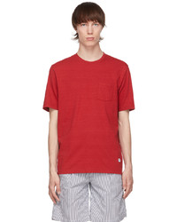 Doppiaa Red Aaktion Pocket T Shirt