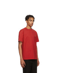 CARHARTT WORK IN PROGRESS Red Chase T Shirt
