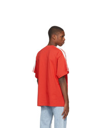 Y/Project Red Clip Shoulder T Shirt