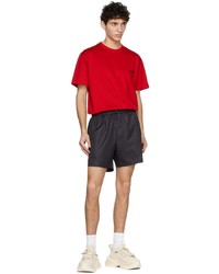 Wooyoungmi Red Cotton T Shirt