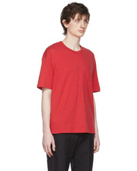 VISVIM Red Cotton T Shirt