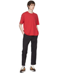 VISVIM Red Cotton T Shirt