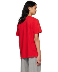 MM6 MAISON MARGIELA Red Cotton T Shirt