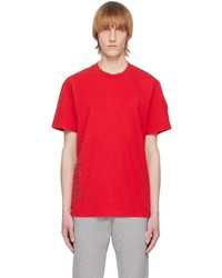 Moncler Red Crewneck T Shirt