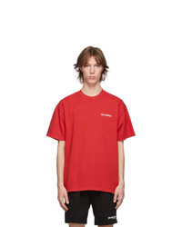 Sporty and Rich Red Drink More Water T Shirt