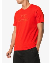 Arc'teryx Red Ed Crew Neck Cotton T Shirt