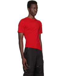 Spencer Badu Red Fitted T Shirt