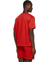 adidas x Humanrace by Pharrell Williams Red Humanrace Basics T Shirt