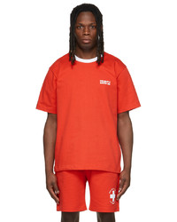 Helmut Lang Red Lifeguard T Shirt