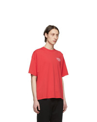 Versus Red Logo T Shirt