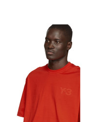 Y-3 Red Logo T Shirt