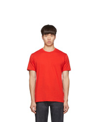 Comme Des Garcons SHIRT Red Logo T Shirt