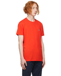 Lacoste Red Regular Fit T Shirt