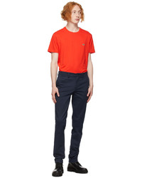 Lacoste Red Regular Fit T Shirt