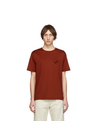Bottega Veneta Red Signature Pocket T Shirt