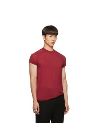 Rick Owens DRKSHDW Red Small Level T Shirt