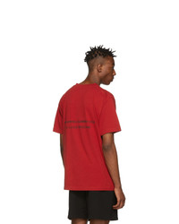 424 Red Soccer T Shirt