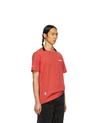 Heron Preston Red Style Regular T Shirt