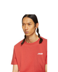 Heron Preston Red Style Regular T Shirt