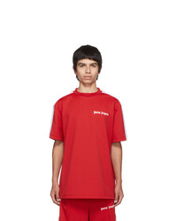 Palm Angels Red Track T Shirt