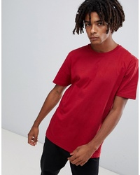 ASOS DESIGN Relaxed Fit T Shirt With Crew Neck In Red