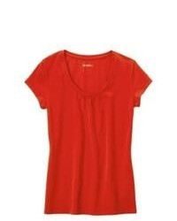 SAE-A TRADING Refined Scoop Tee Anthem Red Xs