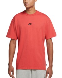 Nike Sportswear Oversize T Shirt In Lobsterblack At Nordstrom